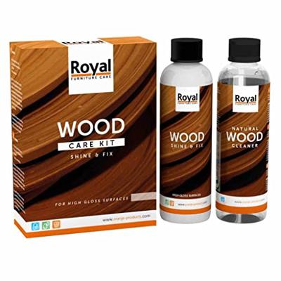 Hout beschermingskit Matt polish + cleaner