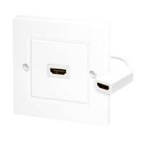 LogiLink AH0014 HDMI Adapter [1x HDMI-bus - 1x HDMI-bus] Wit - thumbnail