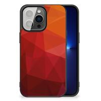 Backcover voor iPhone 13 Pro Polygon Red - thumbnail