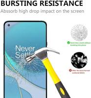 Diverse OnePlus 8T Full cover Tempered Glass screenprotector - thumbnail