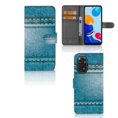 Xiaomi Redmi Note 11/11S | Wallet Case | met Pasjes | Jeans Xiaomi Redmi Note 11/11S | Wallet Case | met Pasjes | Jeans