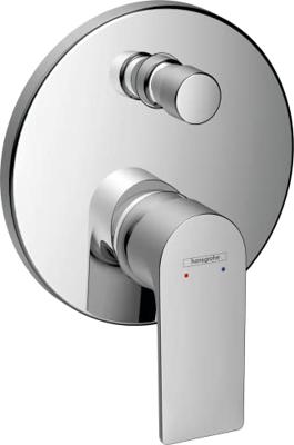 Hansgrohe Badmengkraan Inbouw Rebris E Eengreeps Met Zekerheidscombinatie EN1717 Voor iBox Universal Chroom