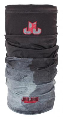 Jail Jam nekwarmer tube donkergrijs maat one-size