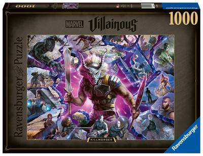 Ravensburger puzzel Marvel Villainous killmonger 1000 stukjes