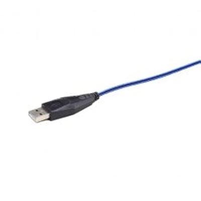 Gaming muis USB, zwart/blauw - thumbnail