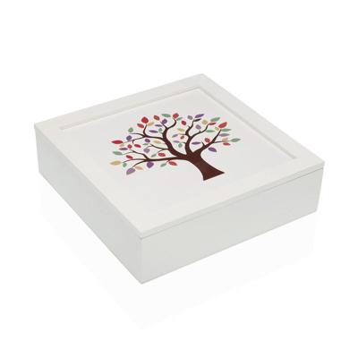 Juwelenkistje Versa TREE Hout MDF 24 x 7 x 24 cm
