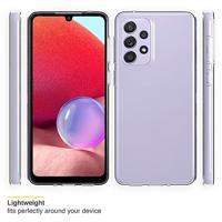 Accezz Clear Case voor Samsung Galaxy A33 Telefoonhoesje Transparant - thumbnail