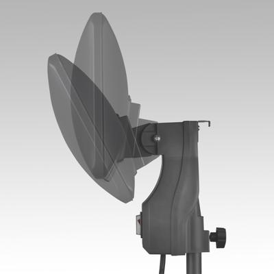 Eurom Q-time 2000S Patioheater Terrasverwarmer Zwart
