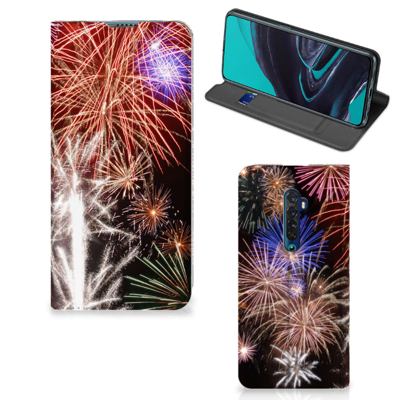OPPO Reno2 Hippe Standcase Vuurwerk OPPO Reno2 Hippe Standcase Vuurwerk