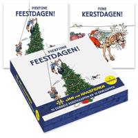 Jan van Haasteren Kerstkaarten Optuigen 10 Stuks - thumbnail