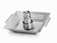 RVS gevogeltehouder en wok barbecue Napoleon Grills - Napoleon grills - thumbnail