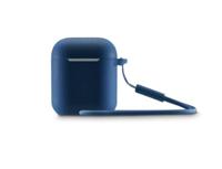 Hama Fantastic Feel Beschermhoes voor Oplaadcase AirPods 1e Gen./2e Gen. Blauw - thumbnail