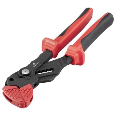 TOOLCRAFT TO-9616524 Grijptang met gladde bekken Sleutelbreedte (metrisch) 62.3 mm