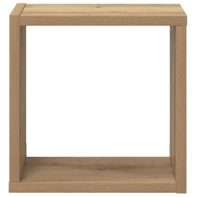 Wandplank met plank Wandgemonteerd Artisan Eiken Bewerkt hout