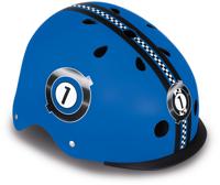 Globber helm elite lights racing blue - thumbnail