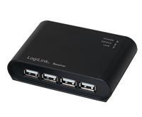 LogiLink Adapter Serieel [1x USB-A 2.0 stekker - 1x D-sub stekker 9-polig] 1.5 m Zwart - thumbnail