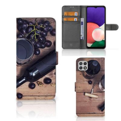 Samsung Galaxy A22 5G | Book Cover | Wijn Samsung Galaxy A22 5G | Book Cover | Wijn