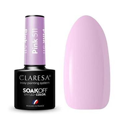Claresa uv/led gellak 5ml pink 511 balloon journey