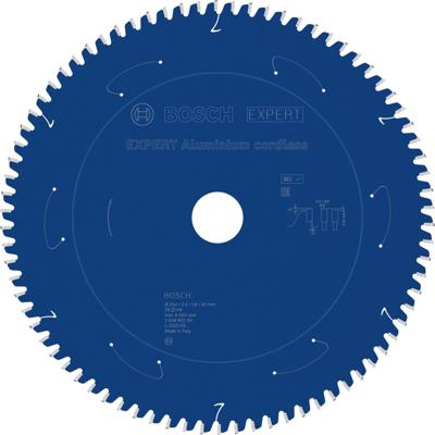 Bosch Accessoires EXPERT Aluminium cordless Cirkelzaagblad | 254 x 2,4/1,8 x 30 mm | T78 - 2608902191