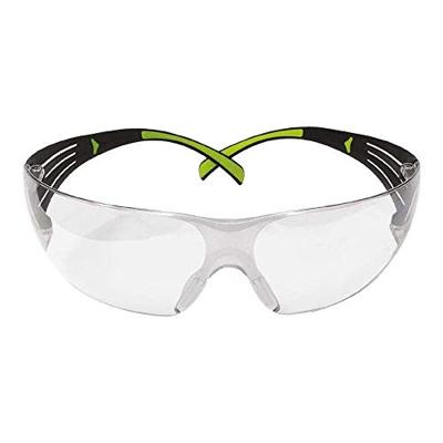 3M SecureFit 400 SF410AS Veiligheidsbril Zwart, Groen