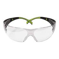 3M SecureFit 400 SF410AS Veiligheidsbril Zwart, Groen - thumbnail