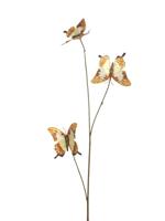 Kunstvlinder oranje zijde - thumbnail