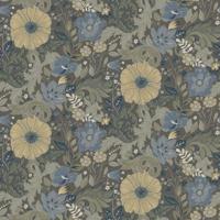 Dutch Wallcoverings Angas - Victor Black - Zwart - thumbnail