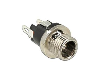 Delock 89910 Laagspannings-connector Bus, inbouw 5.5 mm 2.1 mm 1 stuk(s)