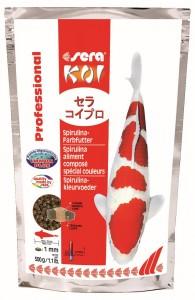 Sera Koi Professional Color 500gr - Hoogwaardig Drijvend Vijvervoer voor Koi met Natuurlijke Kleurversterkers
