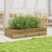 VidaXL Plantenbak 110x60x23 cm geïmpregneerd grenenhout - thumbnail