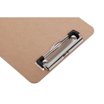 MAUL klemplaat Basic, hardboard karton, A5 staand, bruin