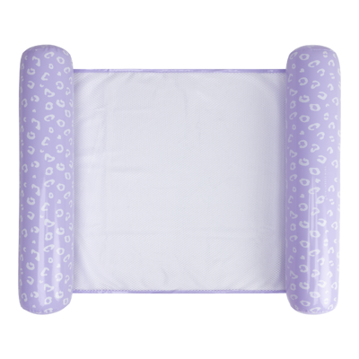 Swim Essentials opblaasbare waterhangmat paars