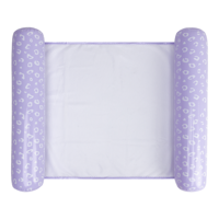 Swim Essentials opblaasbare waterhangmat paars - thumbnail