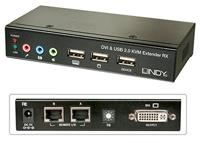 LINDY KVM-Umschalter KVM-extender DVI 1920 x 1200 Pixel - thumbnail