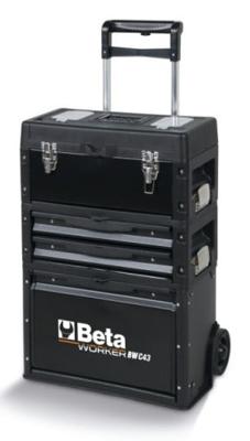 Beta BW 4300E-TROLLEY | Gereedschapstrolley gevuld met gereedschap| 251 Delig - 043006301