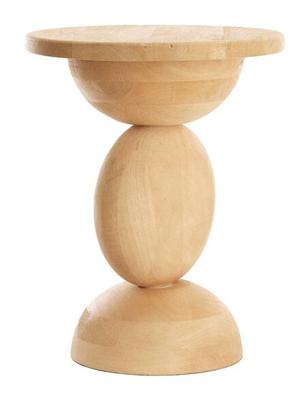 Light & Living Bijzettafel 'Mirto' Mangohout, 40cm, kleur Naturel