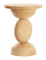 Light & Living Bijzettafel 'Mirto' Mangohout, 40cm, kleur Naturel - thumbnail