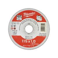 Milwaukee Dunne metaal snijschijf, contractor series SCS 41/115 x 1 x 22 mm opdrachtnemer series - 4932451474 - thumbnail