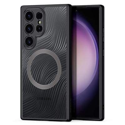 Dux Ducis Aimo Samsung Galaxy S24 Ultra hoesje - Magsafe Backcover case - Zwart Dux Ducis Aimo Samsung Galaxy S24 Ultra hoesje - Magsafe Backcover case - Zwart