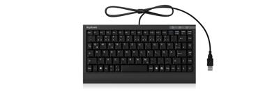 Keysonic ACK-595C+ (US) Toetsenbord Kabelgebonden QWERTY, US-Engels Zwart PS2-aansluiting