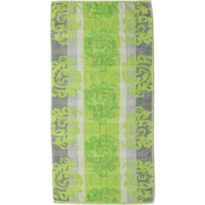 Cawö Cawo Cashmere Jacquard Handdoek Kiwi 50x100