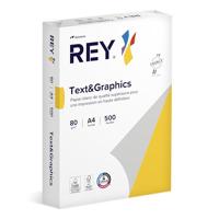 Kopieerpapier Rey Text & Graphics A4 80gr wit 500 vel - thumbnail
