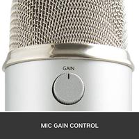 Blue Microphones Yeti Tafelmicrofoon Blauw, Zilver - thumbnail