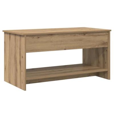 Salontafel Artisan Eiken 80 x 50,5 x 41,5 cm Bewerkt hout