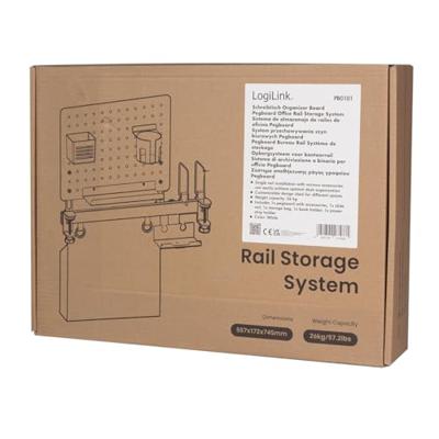 LogiLink PB0101 Home Office-set Wit - thumbnail