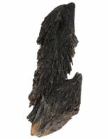 Ruwe Edelsteen zwarte Kyaniet (Model 15) - thumbnail