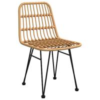 Tuinstoelen 2 st 48x62 84 cm PE-rattan - thumbnail