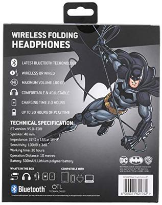 OTL koptelefoon bluetooth Batman Dark Knight zwart junior OTL koptelefoon bluetooth Batman Dark Knight zwart junior