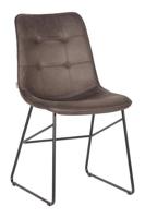 LABEL51 Eetkamerstoel 'Slim', kleur Antraciet - thumbnail