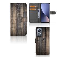 Xiaomi 12 Pro | Book Style Case | Steigerhout - thumbnail